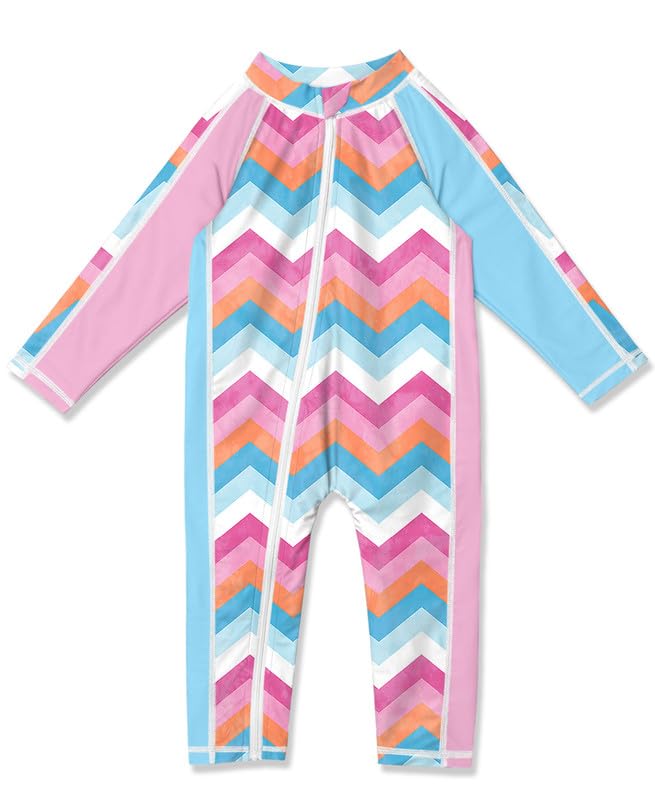 Baby Mädchen Atmungsaktiv UV Shirt Reißverschluss Langarm UP