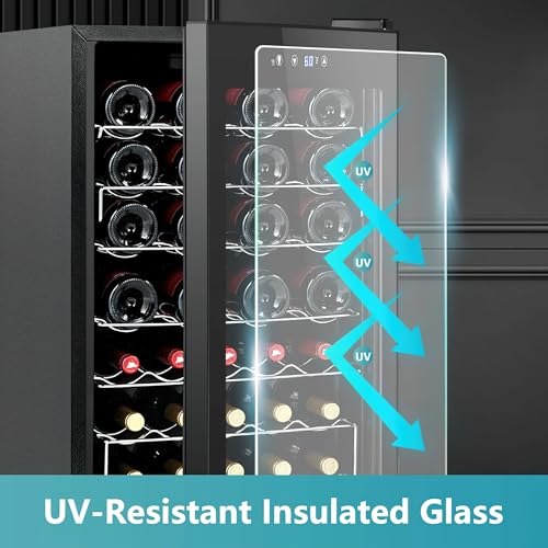 Euhomy WC-145 45 Bottle Wine Cooler Refrigerator thumb #4