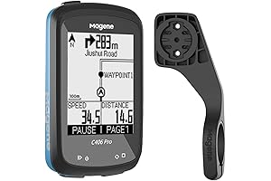 C406PRO GPS Bike Computer with (8) Sensor Connections and 9 Languages