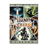 Legends of the Chains: On-Course Disc Golf Card Game – Choose a Character & Unchain Your Destiny - Best Gift for Disc Golf Players