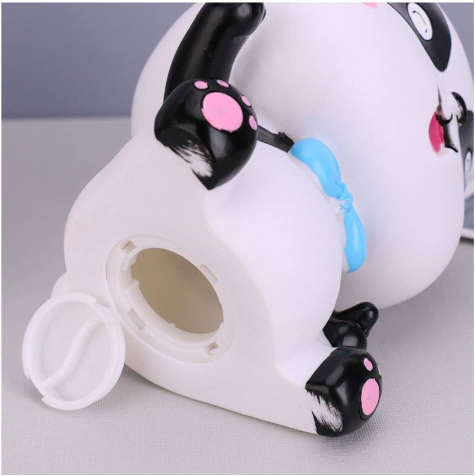 Piggy Bank Cute Panda Piggy Bank Large-Capacity Panda Coin Savings Bank Gift for Boys and Girls in Two Styles (H7.0 x W5.9) Money Bank Savings Jar (Color : B)