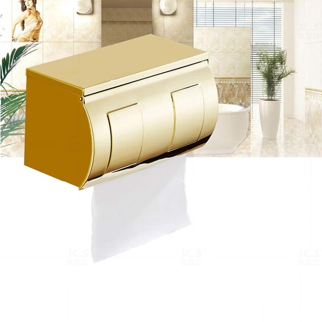 NEECS Porta Carta igienica Adesivo Porta fazzoletti da Cucina per Bagno Autoadesivo Impermeabile da Parete