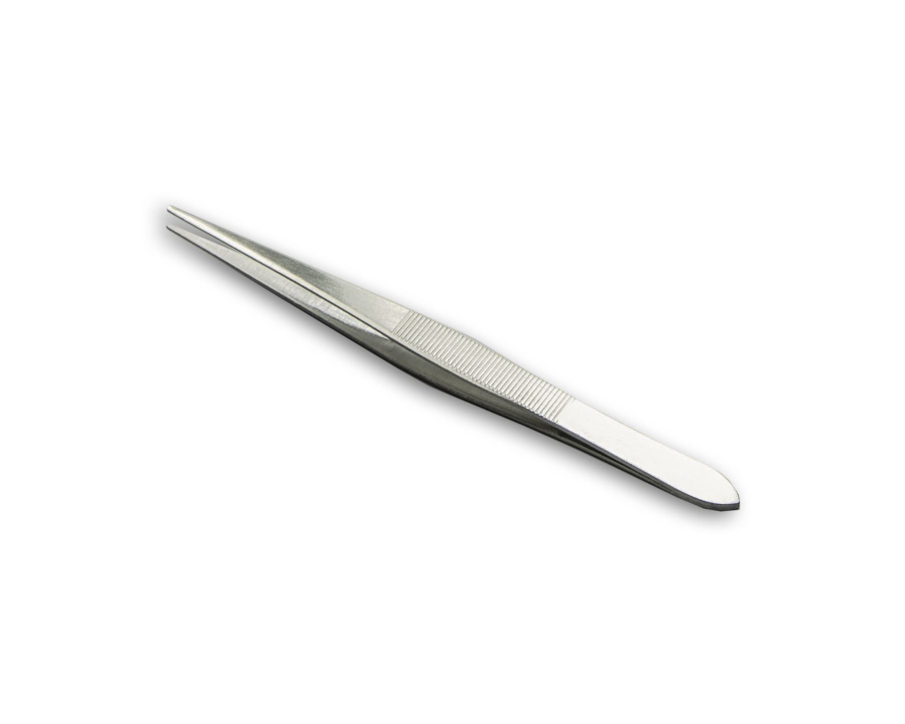 HURON Precision Tweezers, Straight, 4.7 in (1/3/10 pc) (3 pc)
