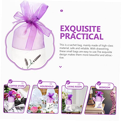 Bolsitas de malla perfumadas 20 pcs para hogar y auto miniatura 6