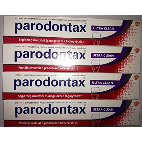 Parodontax 4 x Ultra Clean Toothpaste 75 ml Cover