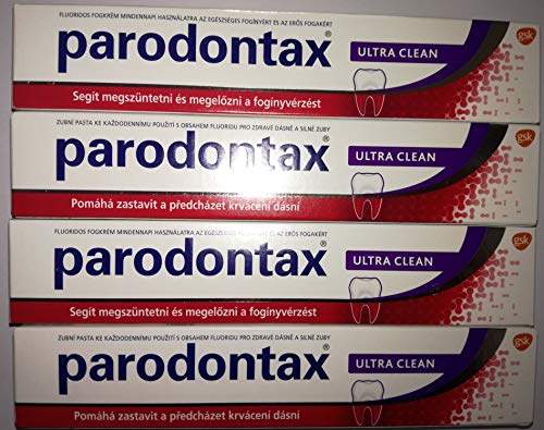 Parodontax 4 x pasta de dientes Ultra Clean – 75 ml