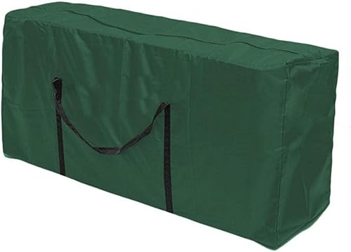 Miniatura 1 de Bolsa de almacenamiento para árbol de Navidad, contenedores grandes con asas reforzadas con cremallera para árbol de Navidad, 68 x 20 x 30 pulgadas,