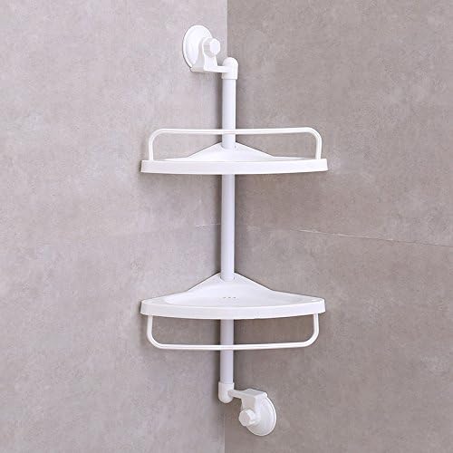 SUPO Magic Suction Cup Corner Shelf Bathroom Shelves with Towel Holder