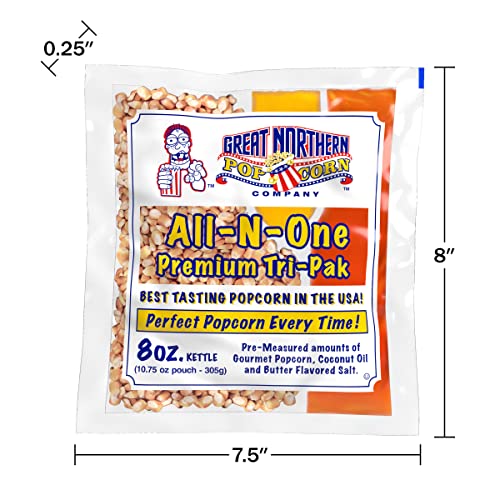 Great Northern Popcorn Company 738843IHQ All-In-One Premium Tri-Pack Popcorn thumb #1