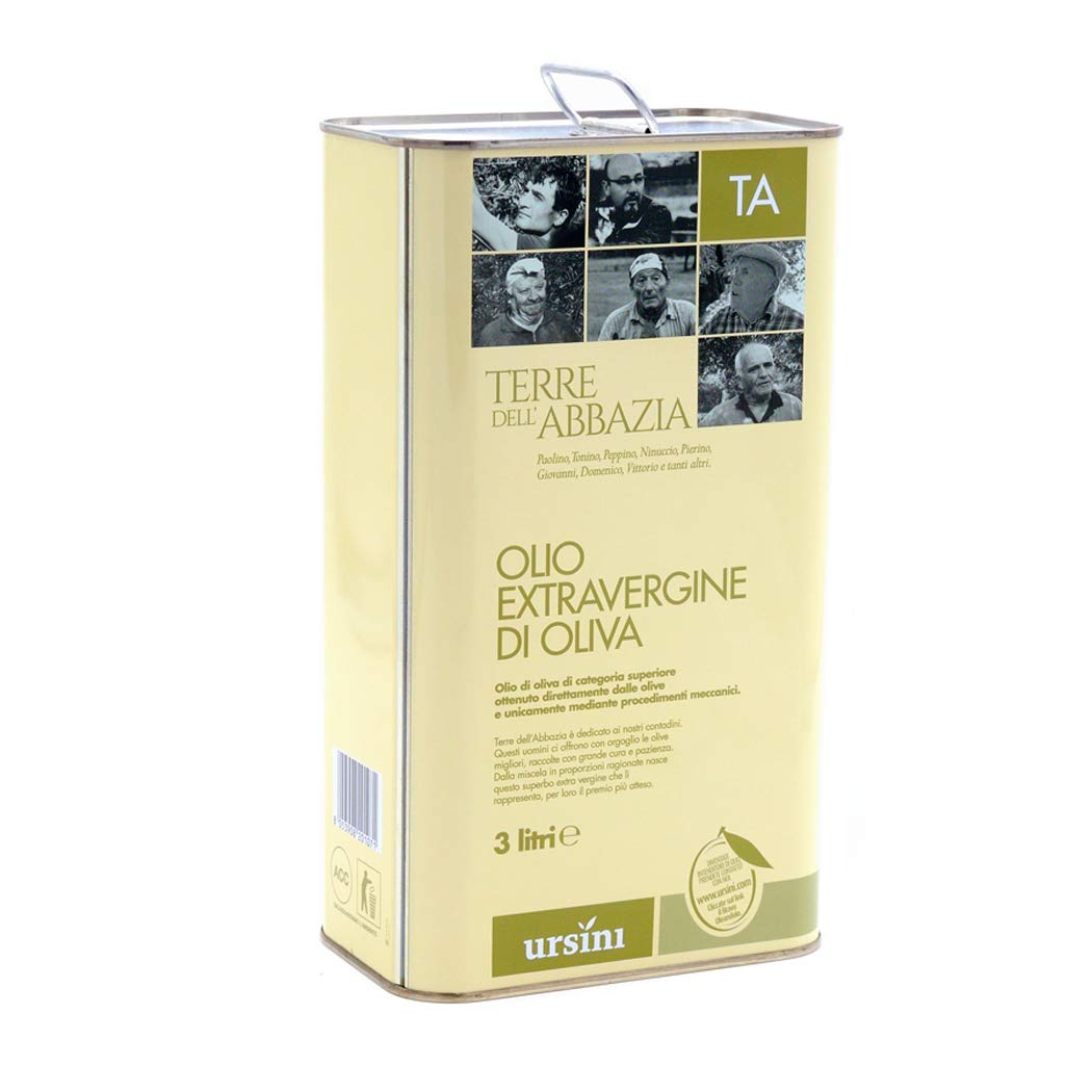 Olio Extra Vergine di Oliva Terre dell'Abbazia 3 lt