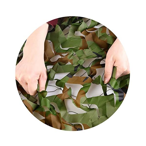 YFYYF Armee Tarnnetz Militär Tarnung Netz 2x3m 1.5x3m 1.5x5m 2x4m 2x6m 3x4m 3x5m 2x8m Camouflage Netz Für Sonnenschirm… – Bild 5