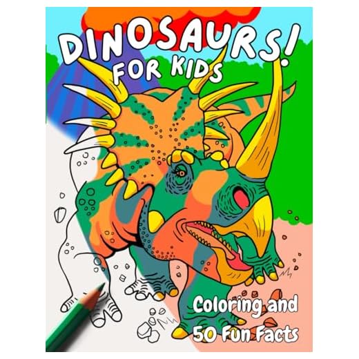 Educational Dinosaur Coloring Book for Kids