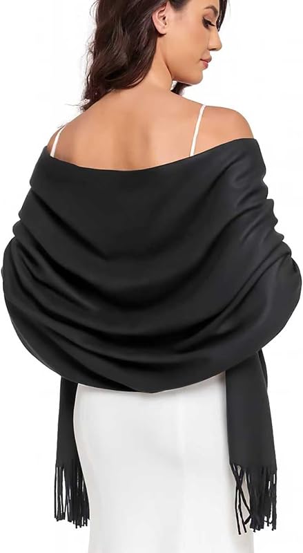 Pashmina Shawl and Wraps for Women Evening Dresses Wedding Scarfs