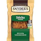 Snyder's of Hanover Pretzel Sticks, 3.5 Ounce (Pack of 8)