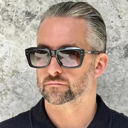 Lunettes de soleil en acétate premium avec verres dégradés chic