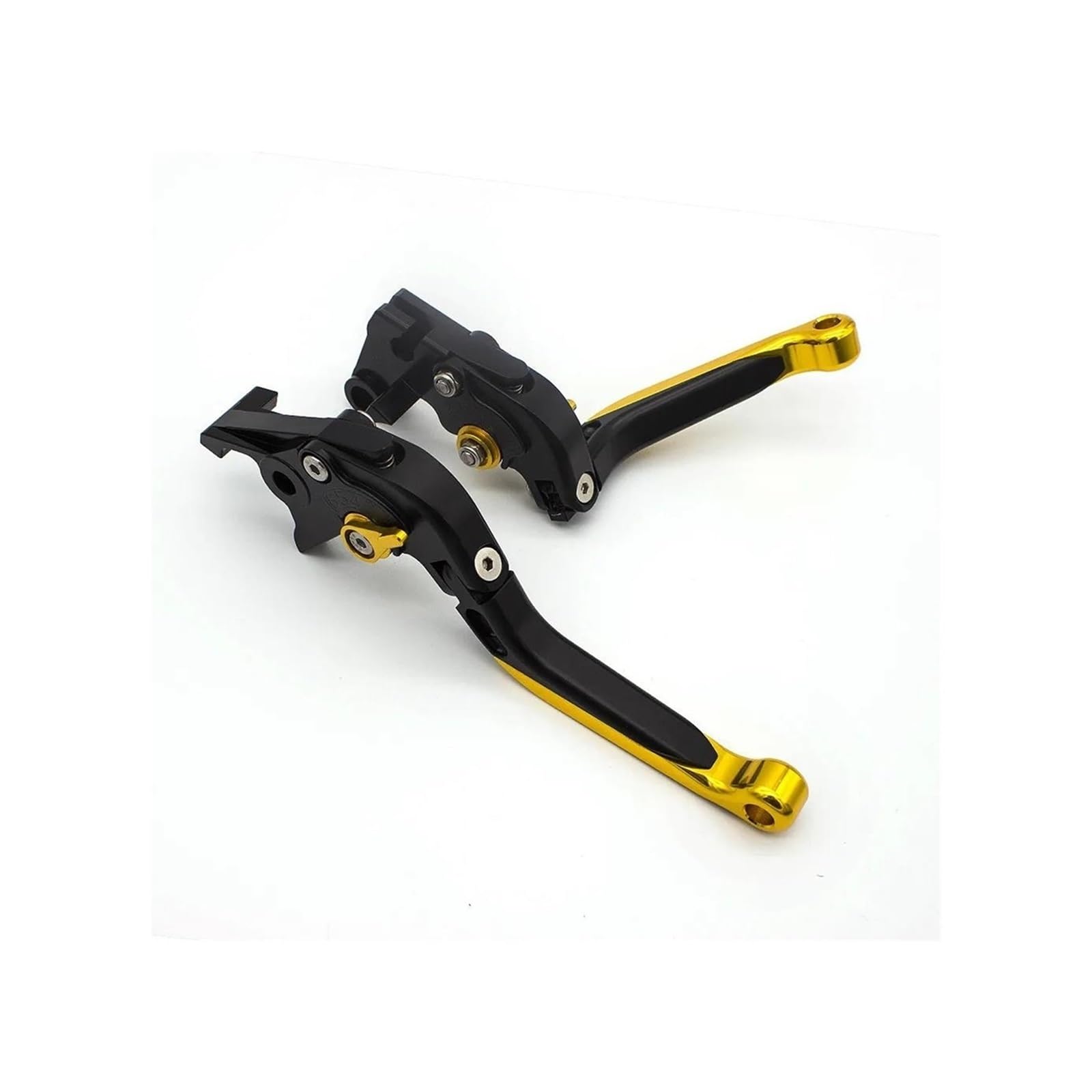 CRRYUQWWM for Triumph for Daytona 750 900 1000 1200 for Triple T509 900 for Tiger 1200 for Explorer for XEXC for Trophy for Thunderbird Brake Clutch Lever(Fold Extend Gold)
