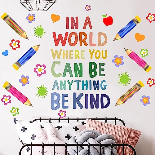 Vinilos decorativos motivacionales con frase para niños miniatura 1