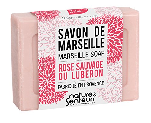 NATURE & SENTEURS Savon de Marseille Rose sauvage du Lubéron 100 g Cover