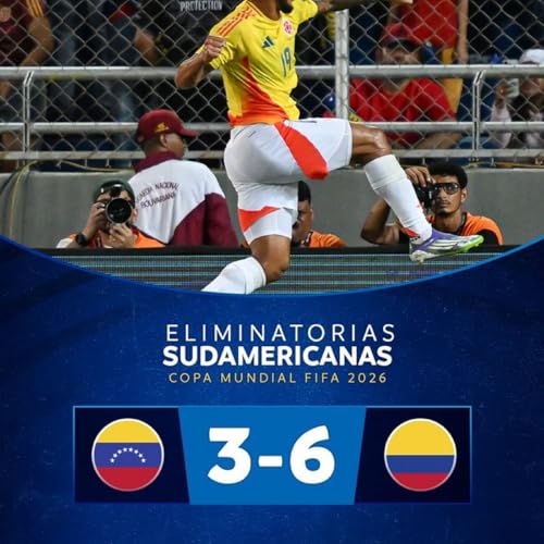 『Aliados de la pecosa. Goleada de Colombia 6-3 en Venezuela !』のカバーアート