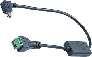 DC5V-25V to 5V Cable with 3A Current, Bend Left