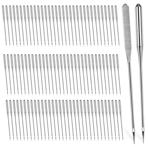 100 pcs Universal Sewing Machine Needles 75/11 130/705H HAx1 Heav...