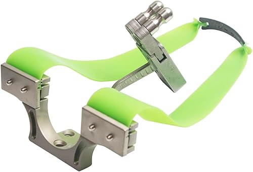 Miniatura 4 de MXLUSINE Potente dispositivo de lanzamiento de tirachinas DIY para caza, rifle de catapulta, tirachinas, disparador, accesorios compuestos