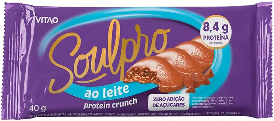 CHOC PROT AO LEITE ZERO 40G D06X12 C72