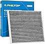 PHILTOP Cabin Air Filter, Replacement for Mustang 2005-2014, Premium ACF062 (CF10370) Cabin Filter with Activated Carbon Clean Airflow, Filter Up Dust Pollen