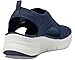 Skechers Women's Arch Fit - City Catch Womens Knit Slip-On Sandals, Navy, 7