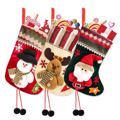 Nikolausstrumpf Set, 2025 Neu Weihnachtsstrumpf, Nikolausstiefel zum...