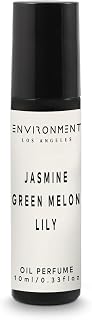 ENVIRONMENT Inspired by 5-Star Hotels WN 10ml Roll-on Perfume (Jasmine | Green Melon | Lily) Body Oil Fragrance, Roll On Oil, Body Fragrance for Women & Men, Luxury Scents, Vegan & Cruelty-Free