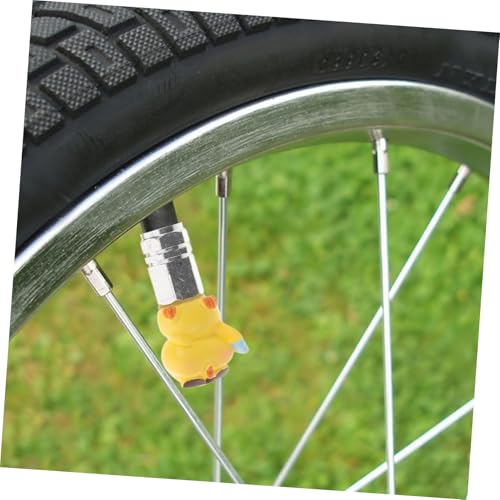 4pcs Tapas para Válvula de Neumáticos de Bicicleta Adaptador de Núcleos Tubeless para Bicicleta Diseño Conveniente de Inflado Rápido Pack Familiar miniatura 4