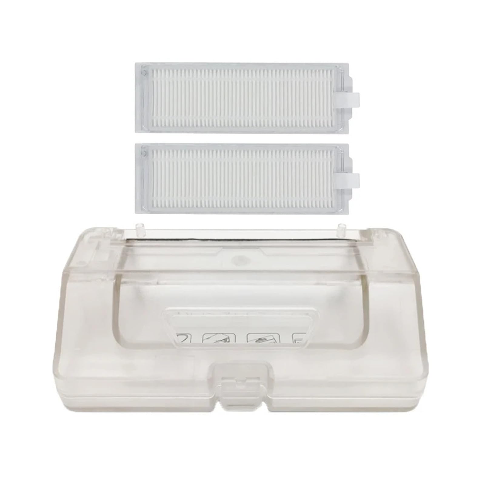 HIZON Water Tank dust bin box ，compatible for XiaoMi， Robot STYTJ02YM MVVC01-JG V2 V2 Pro V3 V-RVCLM21B Sweeper Accessories