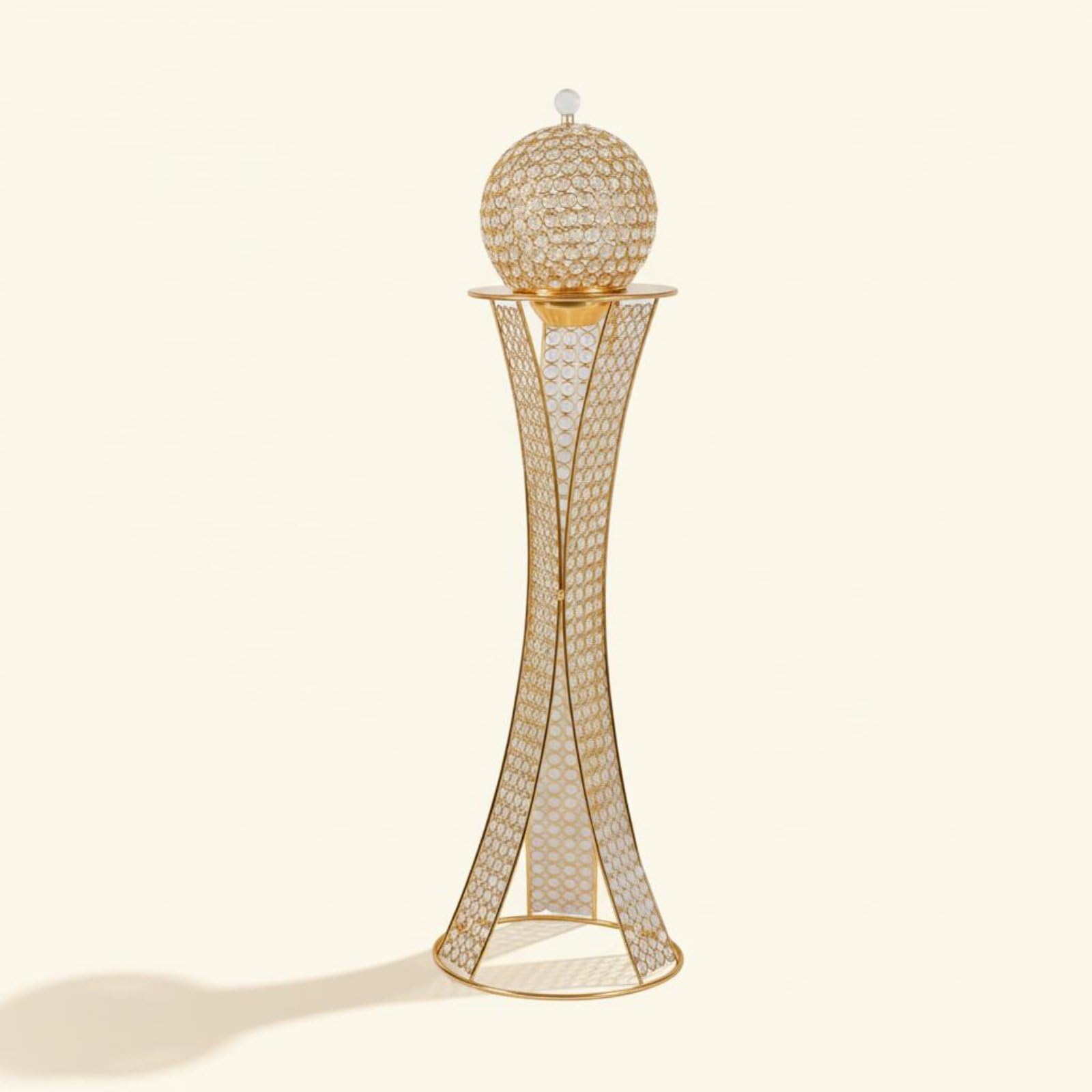 predolo Quemador de Carbón Estilo Europeo Chapado en Oro Soporte de Incienso Dorado Artesanía Exquisita Portaincienso para Iglesia, Dormitorio