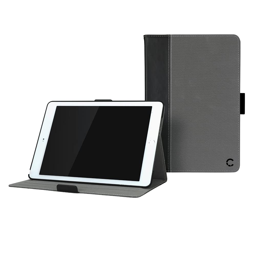 CygnettTekView iPad Slim Case Heavy duty 360 Protection, Smart Stand w/multiple Viewing Angles Apple Pencil Holder Magnetic Close Tab Protective Case Cover - iPad Mini 4/5 7.9" (2019) - Grey/Black