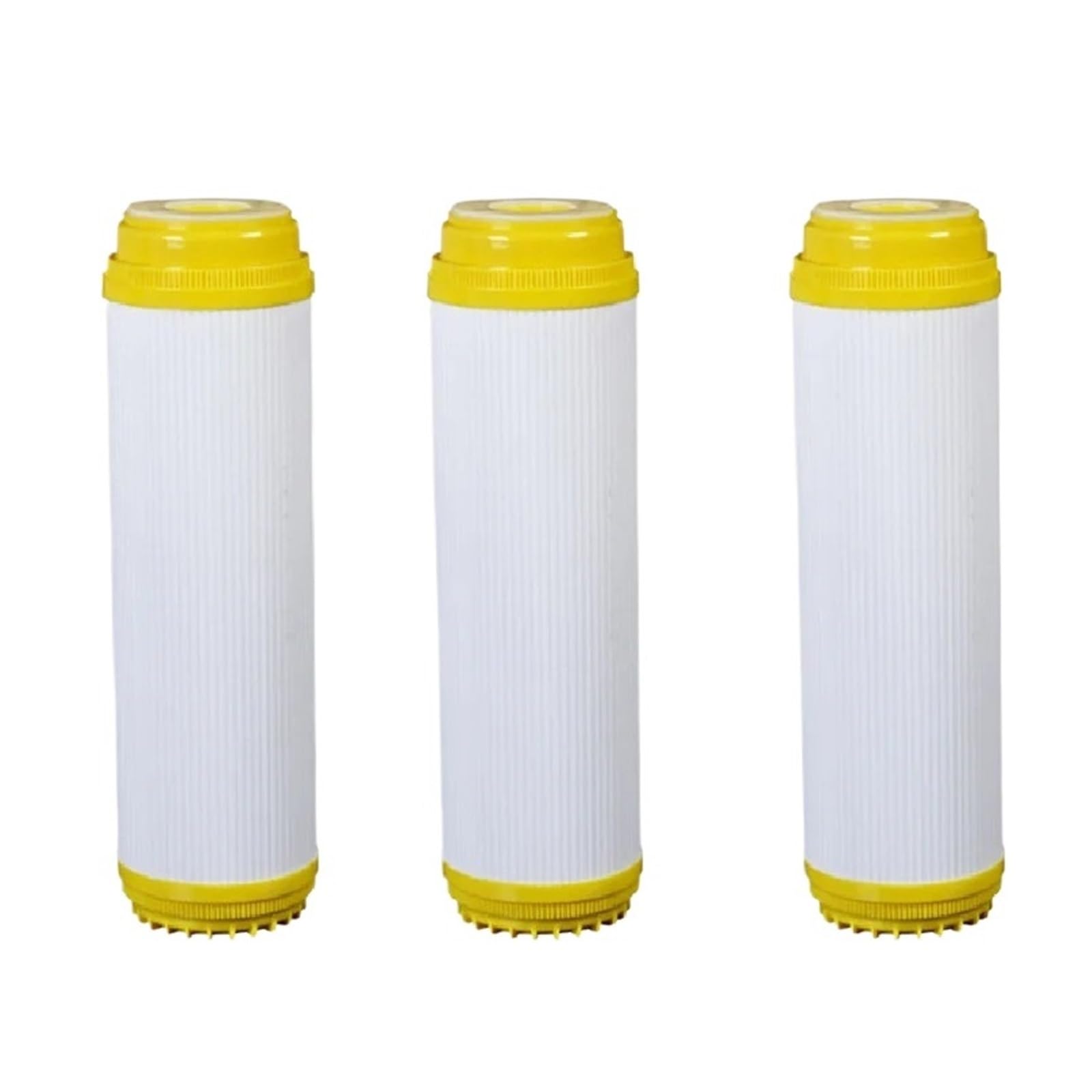 El cartucho de filtro resina 10 pulgadas suaviza el intercambio iónico del agua pura elimina(3Pcs)