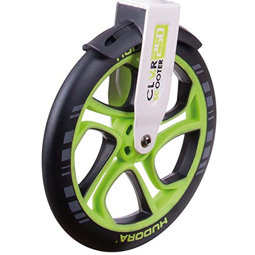 Hudora Unisex Jugend PU-Rolle-3099710602 PU-Rolle, grün, 250 mm