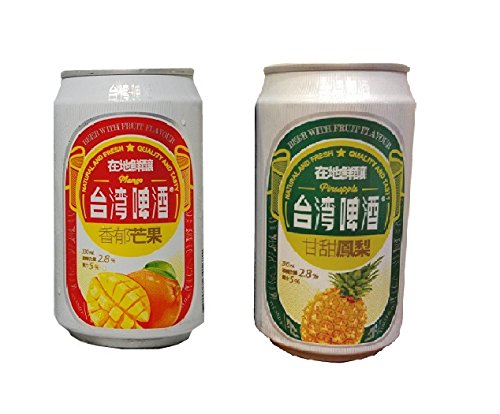 台湾マンゴービール＆パインビール ２４本×各１ケース