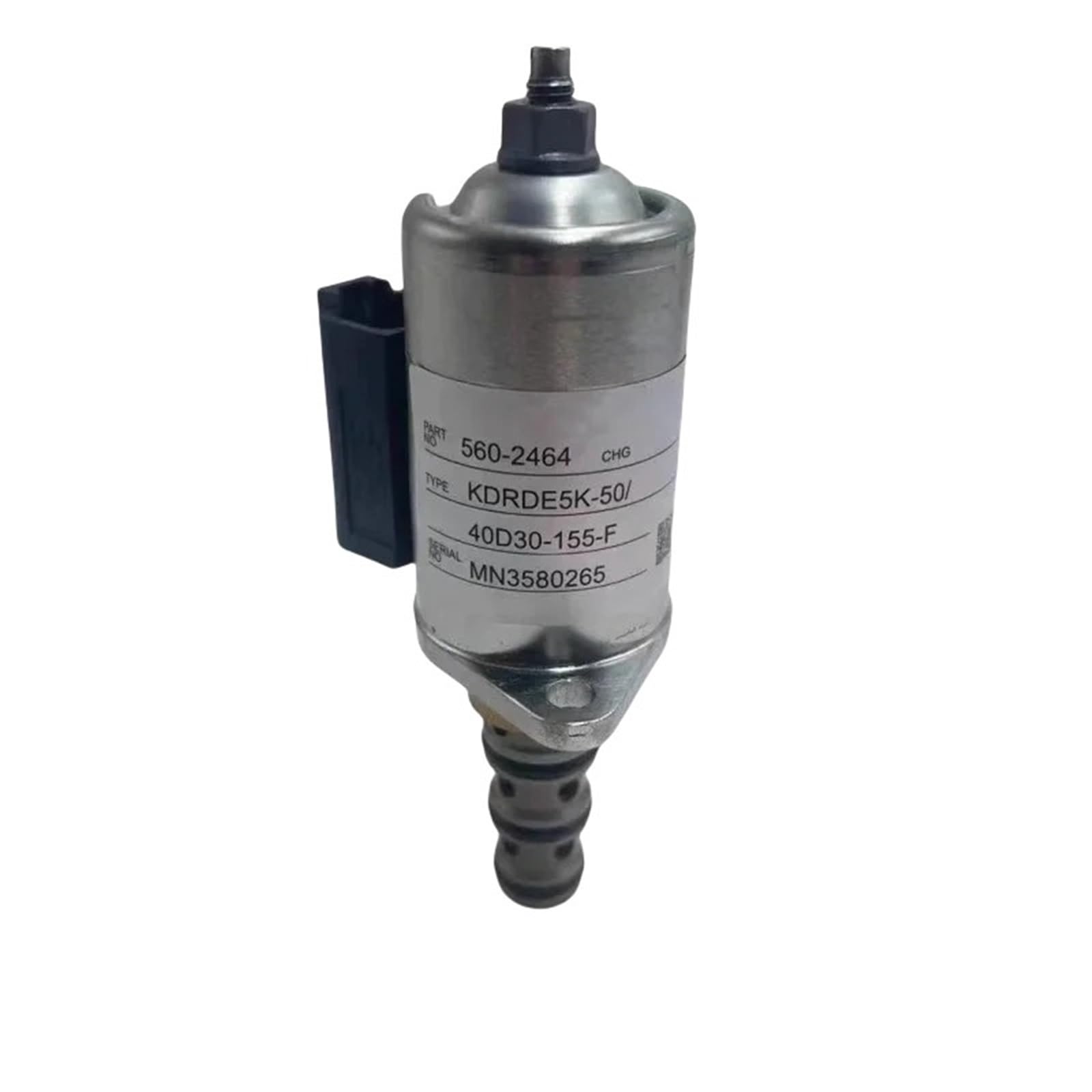 Électrovanne 560-2464 pour réparer la perte de pression sur pompe E345 E349 E350