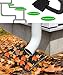 Gutter Downspout Extensions, Extends from 2.5 inches to 8 inches Rain Drain Extender, Flexible No Dig Catch Basin Downspout Extension Kitfor Yard, Ground and Lawn Included