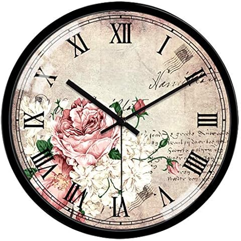 VIKMARI 12 Inch Silent Vintage Wall Clock Cover