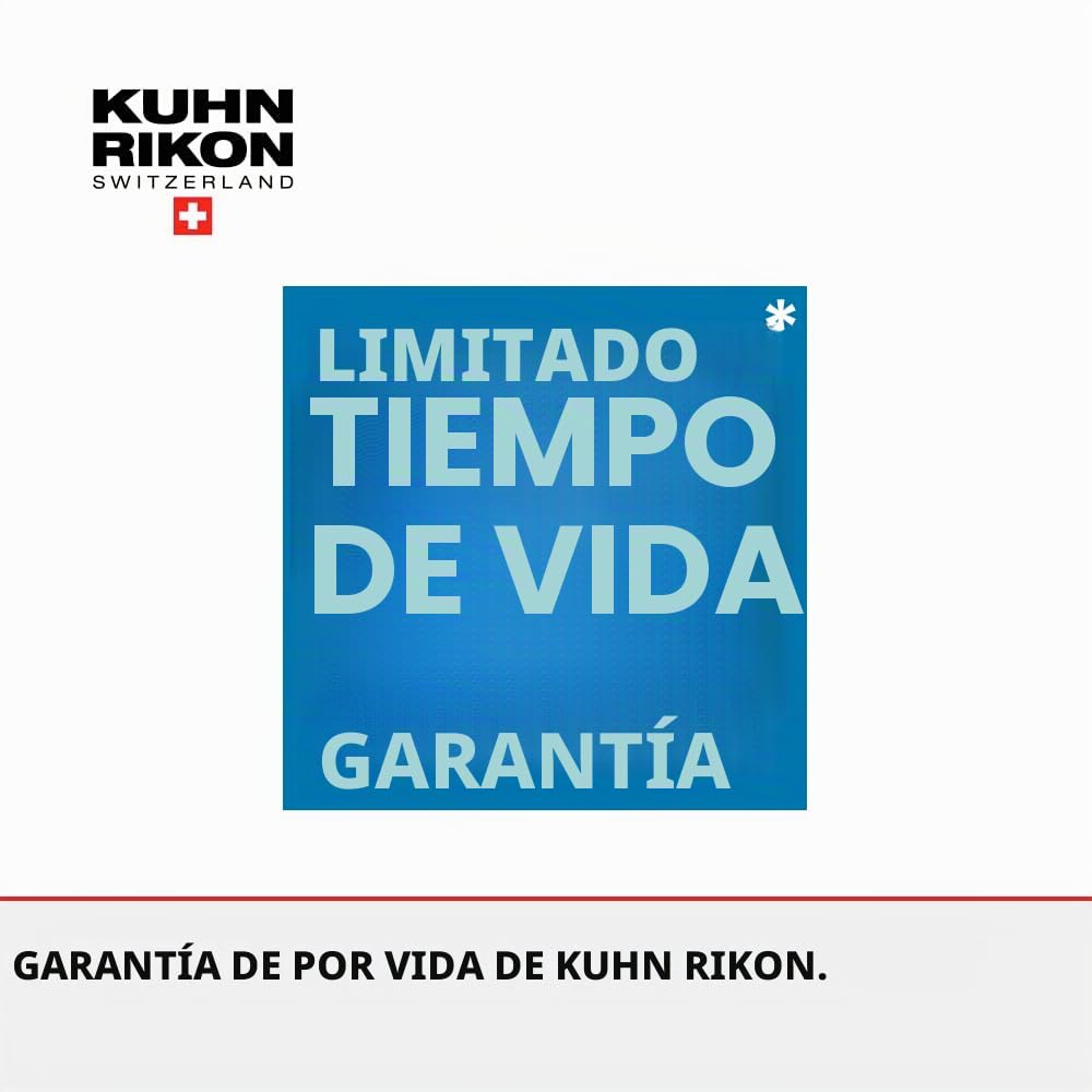Kuhn Rikon Cacerola Allround 3L/24cm con revestimiento, Asas Frias, Tapa de cristal con Salida de Vapor, Olla de Acero inoxidable 18/10 con Triple Capa de Antiadherente, Apta para Inducción