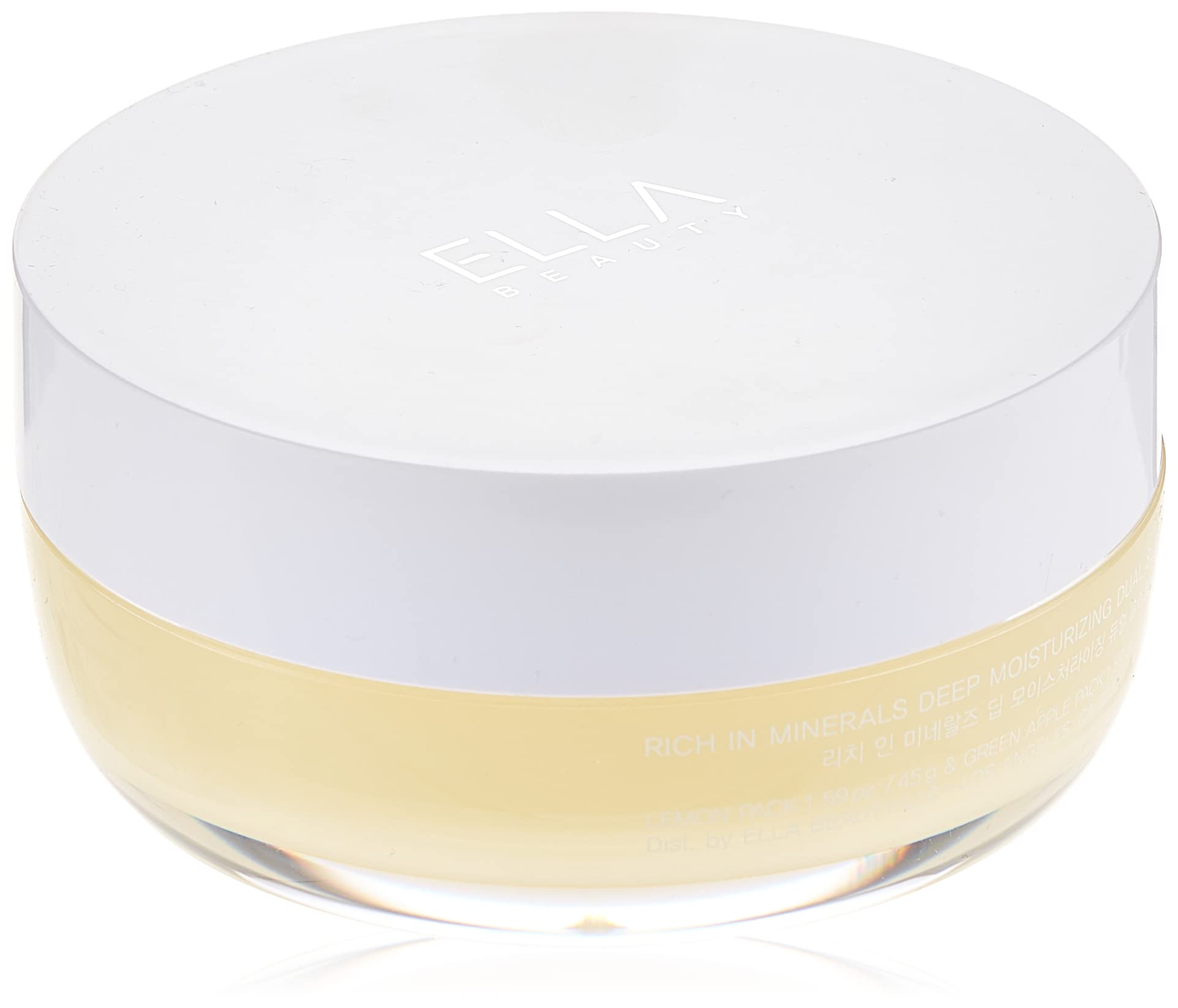 Rich In Minerals Deep Moisturizing Dual Sleeping Pack (Lemon & Geen Apple In Honey). Infused with Kona Deep Sea Water. Made in Korea. 90g