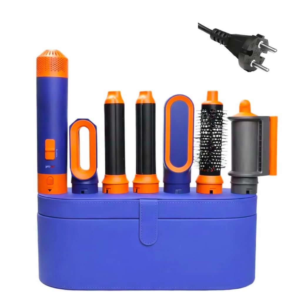 Multi-styler Coanda avec brosse rotative interchangeable pour boucler et lisser - 8