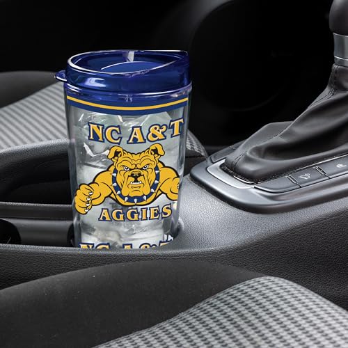 Image of Rico Industries NCAA College Double Wall Mayhem 16oz Or 20oz Tritan Tumbler W Lid