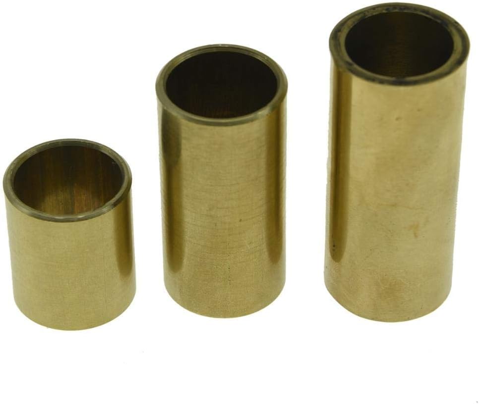 KAISH Guitar Knuckle Slide Guitar Brass Finger Slides with 28mm Length