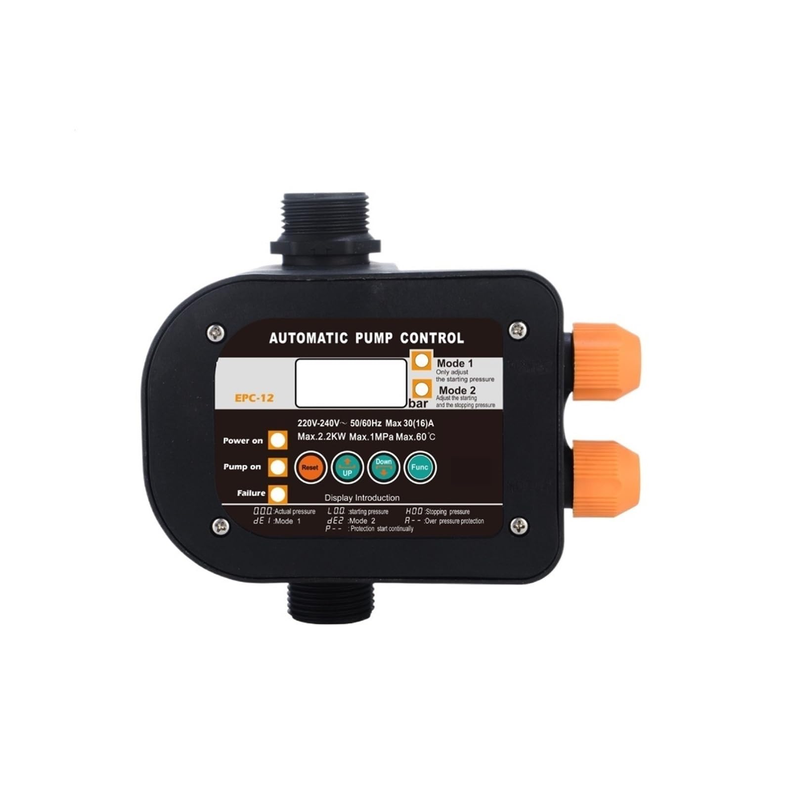 Regulator ciśnienia, Przełącznik Ciśnienia, Regulowane Sterowanie, Pompa Hydrauliczna, Przepływ Wody, Sterownik Elektroniczny, do pistoletu natryskowego
