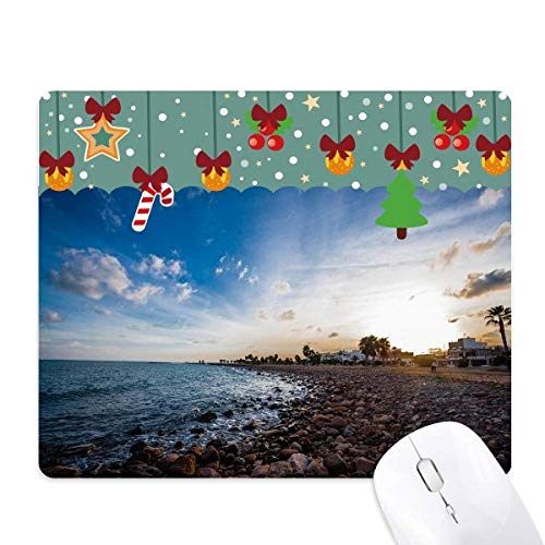 Tapis de souris mer Ocean Stone pour un décor de bureau évasion