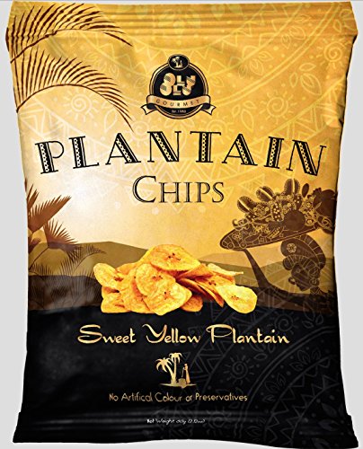 Olu Olu Sweet Yellow Plantain Chips 12x60g