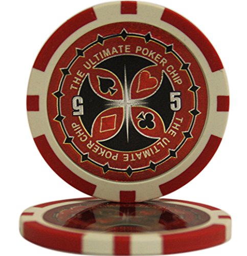 600Pcs Ultimate Casino Poker Chips Set Acrylic Case Custom Build By Mrc #TOP3